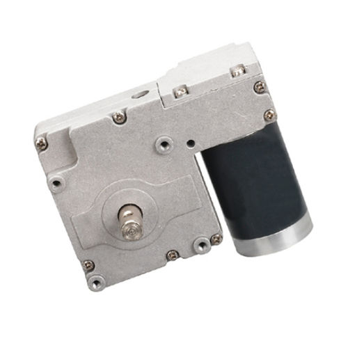 Motorreductor compacto - 45ZY12-77WJ - Zhejiang Dongzheng Motor Co., Ltd. - DC / de tornillo sin fin / angular