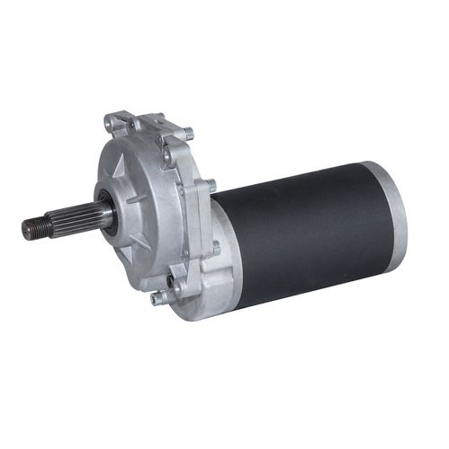 Motorreductor DC - 90ZY150.5-120JB19.5 - Zhejiang Dongzheng Motor Co., Ltd. - de dientes rectos / de ejes paralelos / con eje macizo