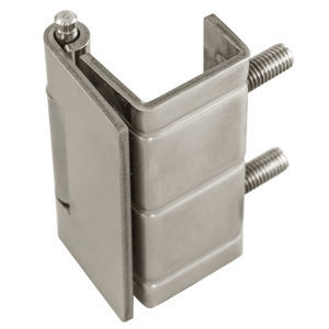 Bisagra invisible - HGS-1063-2 - Tai Sam Hardware Corporation - plana / de acero inoxidable / empotrable
