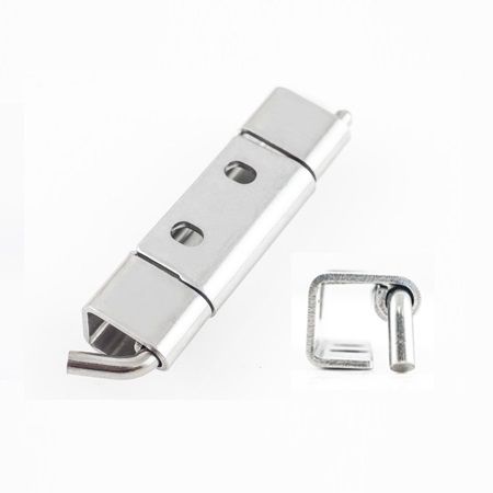 Bisagra invisible - HGS-283-1 - Tai Sam Hardware Corporation - de acero inoxidable / para puerta / extraíble