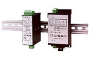 Alimentación eléctrica en riel DIN - 0.6 - 6 A, 3.3 - 48 V | SCP series - SolaHD - AC/DC / conmutada / IP20