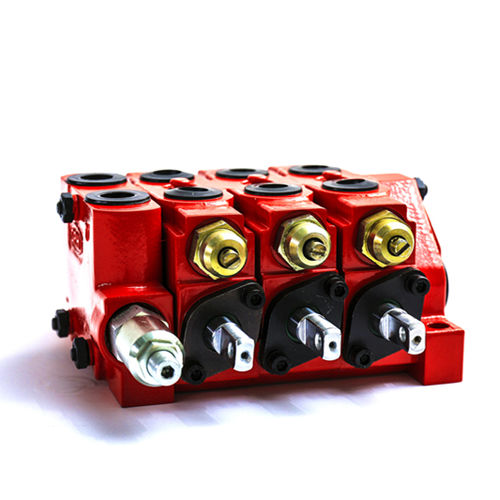 Distribuidor hidráulico de cajón - GKV35 - Shanghai Guorui Hydraulic Technology Co., Ltd - con accionamiento manual / piloto / seccional