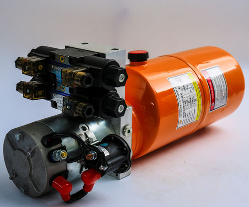 Grupo hidráulico con motor AC - AC-F40-3.2-F-1.5-380-1440-6H-C - Shanghai Guorui Hydraulic Technology Co., Ltd - para transpaleta / para aplanadora / de bajo ruido