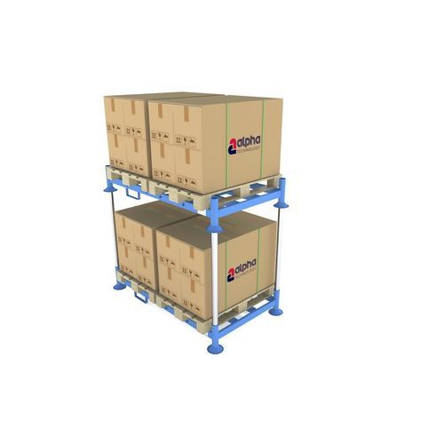 Palé de plástico - Manurack 31 - Alpha Technology - Euro / de almacenamiento / apilable