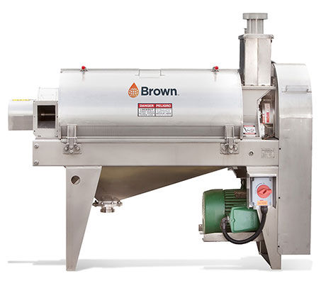 Despulpadora afinadora para fruta - 202, 207 series - Brown International Corporation LLC