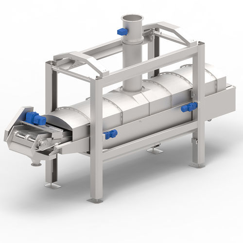 Freidora industrial continua - EIMA Engineering GmbH - para patatas / con transportador / automática