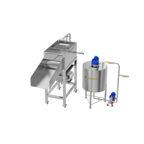 Máquina de producción de boondi - Economode Food Equipment (India) Pvt. Ltd.