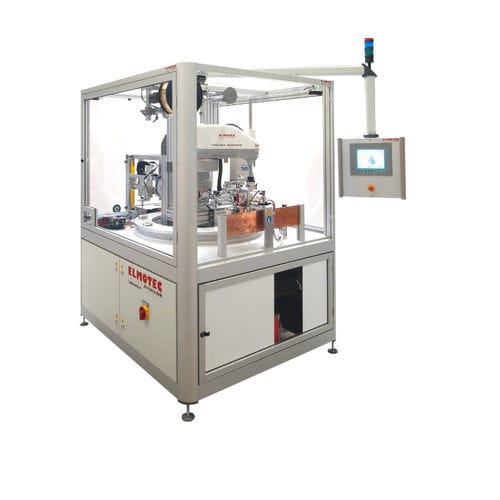 Máquina de soldadura blanda por llama - TM Robotics - controlada por PLC / rotativa / vertical