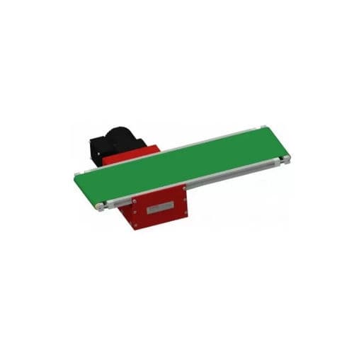 Transportador de banda - GFB - TM Robotics - de rodillos / horizontal / motor eléctrico