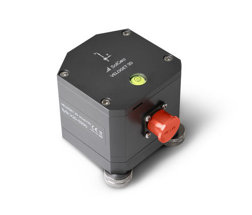 Sismómetro 3 ejes - VELOGET 3D - SOLGEO SRL - 1 eje / 2 ejes / para la ingeniería civil