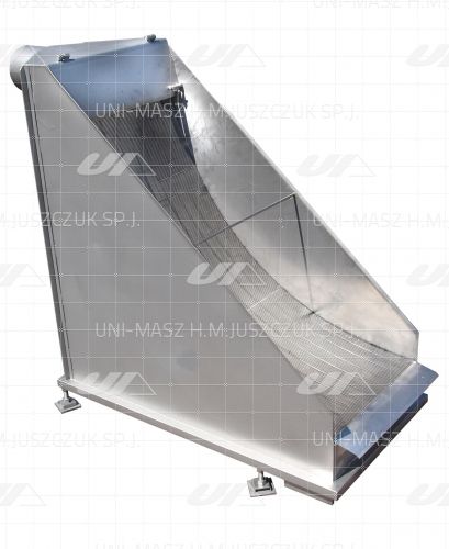 Unidad de filtración de tamiz - Uni-Masz H.M. Juszczuk Sp.j. - para aguas residuales / para la industria agroalimentaria