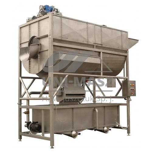 Máquina de lavado de agua - Uni-Masz H.M. Juszczuk Sp.j. - automática / para la industria agroalimentaria / de tambor