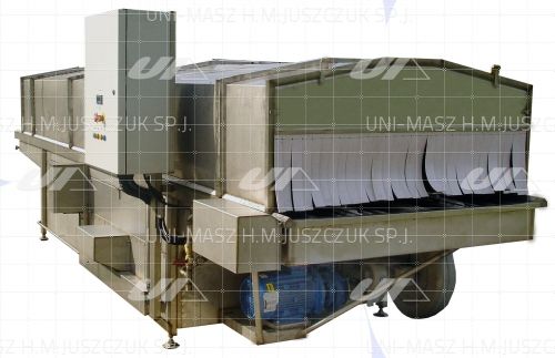 Túnel de lavado para palés - Uni-Masz H.M. Juszczuk Sp.j. - para cajas