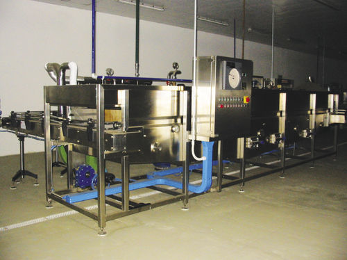 Pasteurizador de túnel - Agromeccanica srl - para la industria agroalimentaria / continuo