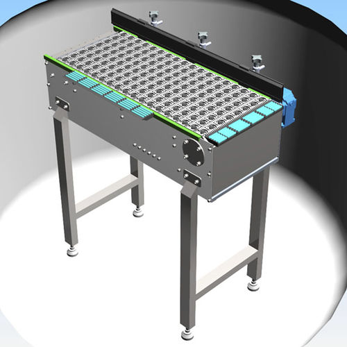 Transportador de banda - Activated Roller Belt™ (ARB™) - Agromeccanica srl - de rodillos / en L / de transferencia