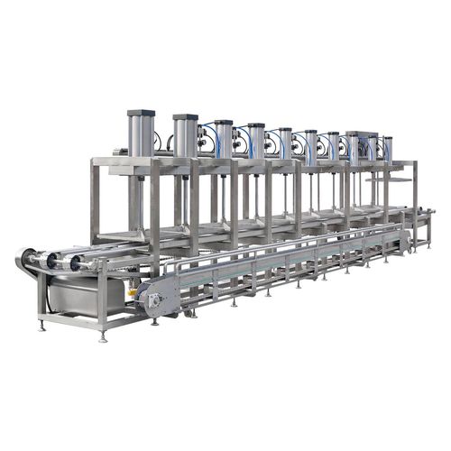 Prensa para moldeado - FB0020 series - Yung Soon Lih Food Machine, Co., Ltd. - para la industria agroalimentaria / automática