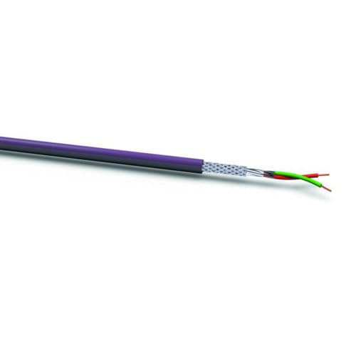 Cable eléctrico de alimentación - VOKA PROFIBUS Series - VOKA - DIN / aislado / 2 conductores