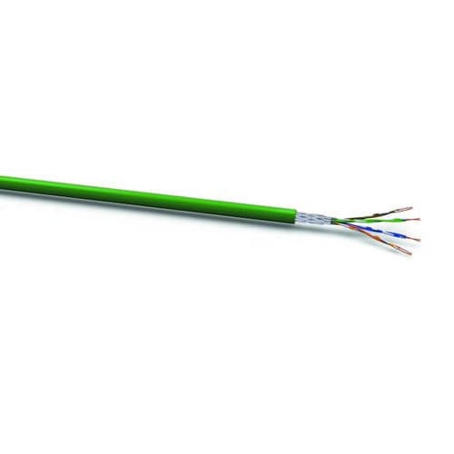 Cable eléctrico de datos - SF/UTP 4PR AWG 26/7 PUR - VOKA - robusto / industrial / para la industria