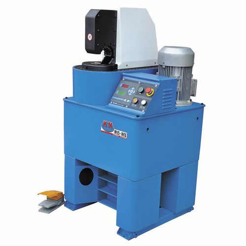 Engastadora de tubos flexibles - KM-85A-32 - Handanshi Kangmai Hydraulic Equipment Co. Ltd. - enteramente automática / hidráulica / controlada por PLC