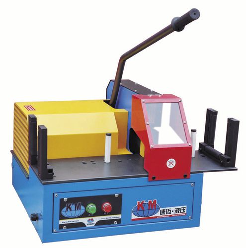 Máquina de corte de tubos flexibles - KM-S350B - Handanshi Kangmai Hydraulic Equipment Co. Ltd. - de hojas / de carga manual / trifásica