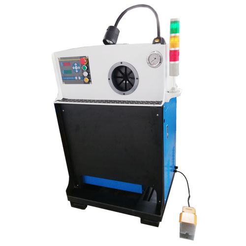 Engastadora para absorbedor de choque - KM-103A - Handanshi Kangmai Hydraulic Equipment Co. Ltd. - automática / hidráulica / controlada por PLC