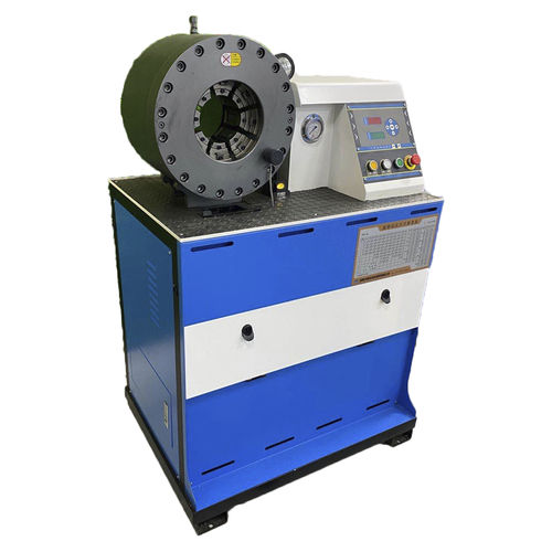 Engastadora de tubos flexibles - KM-91M - Handanshi Kangmai Hydraulic Equipment Co. Ltd. - automática / hidráulica / controlada por PLC
