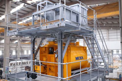 Planta de hormigón estacionaria - K140 - MEKA Crushing Screening and Concrete Batching Technologies - compacta / continua