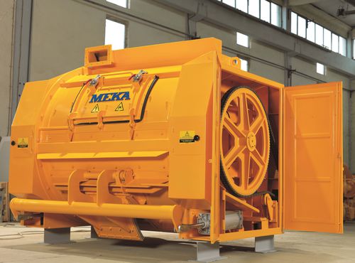 Mezcladora de palas - MB-S series - MEKA Crushing Screening and Concrete Batching Technologies - continua / de sólidos / para hormigón