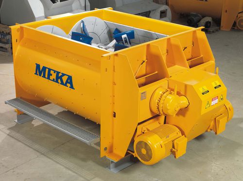 Mezcladora de 2 ejes - MB-T series - MEKA Crushing Screening and Concrete Batching Technologies - planetaria / batch / de sólidos