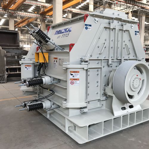 Machacadora de impacto - MTI - MEKA Crushing Screening and Concrete Batching Technologies - estacionaria / para la producción de arena / alta capacidad