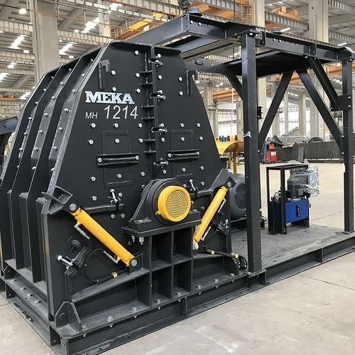 Machacadora de martillos - MHC - MEKA Crushing Screening and Concrete Batching Technologies - estacionaria