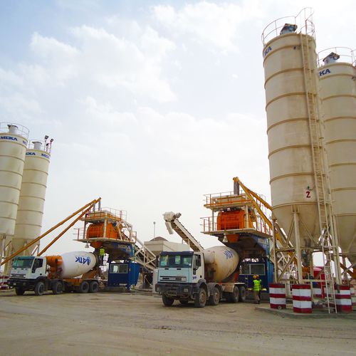 Planta de hormigón estacionaria - M100 - MEKA Crushing Screening and Concrete Batching Technologies - continua
