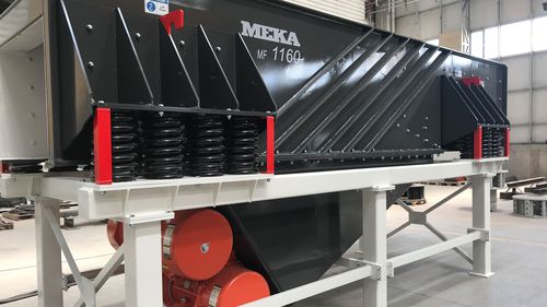 Alimentador vibratorio - MGF series - MEKA Crushing Screening and Concrete Batching Technologies - ponderal / grizzly