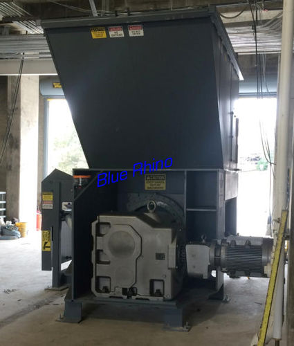 Compactador de basura estacionario - 40 HP - Blue Rhino Industries of America - de tornillo