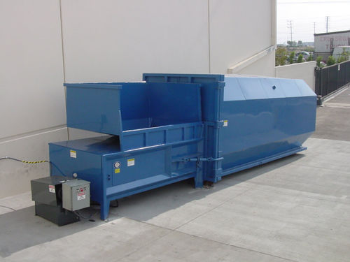 Compactador de basura cartón - Blue Rhino Industries of America - de madera / para recogida selectiva / estacionario