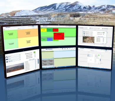 Software de supervisión - IBIS Dispatch - IDS GeoRadar - configuración / de seguimiento / de alarma