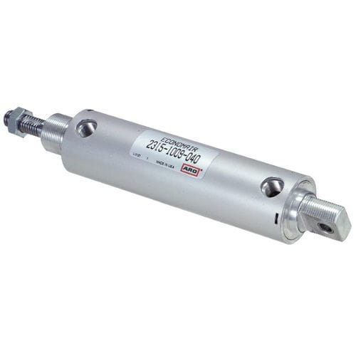 Cilindro neumático - Economair - ARO, Ingersoll Rand - con varilla roscada / de doble efecto / de aluminio