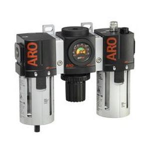 Filtro regulador lubricador de aire - 2000   - ARO, Ingersoll Rand - de aire comprimido / de policarbonato / de latón