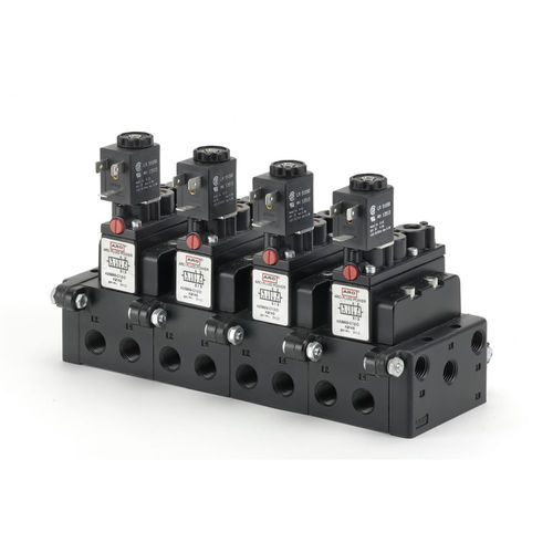 Distribuidor neumático de cajón - A211PS - ARO, Ingersoll Rand - accionado por solenoide / de control asistido / de 5/2 vías