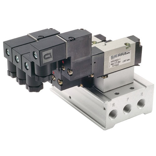Distribuidor neumático de cajón - Sierra series - ARO, Ingersoll Rand - accionado neumáticamente / compacto / en miniatura