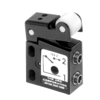 Distribuidor neumático de clapeta - 100 series - ARO, Ingersoll Rand - de rodillo / de 3 vías