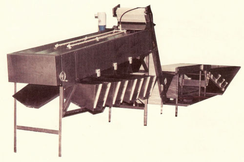 Calibradora para langostinos - PG Series - Pisces Fish Machinery Inc. - de rodillos