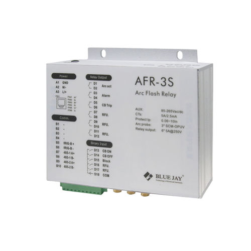 Relé de protección de arco eléctrico - AFR-3S - Chongqing Blue Jay Technology Co. Ltd - para alimentador / para transformador / para cuadro eléctrico