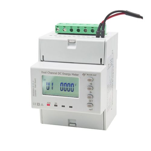 Contador de energía eléctrica monofásico - DCEM-4MS - Chongqing Blue Jay Technology Co. Ltd - en riel DIN / RS-485 / multicircuito