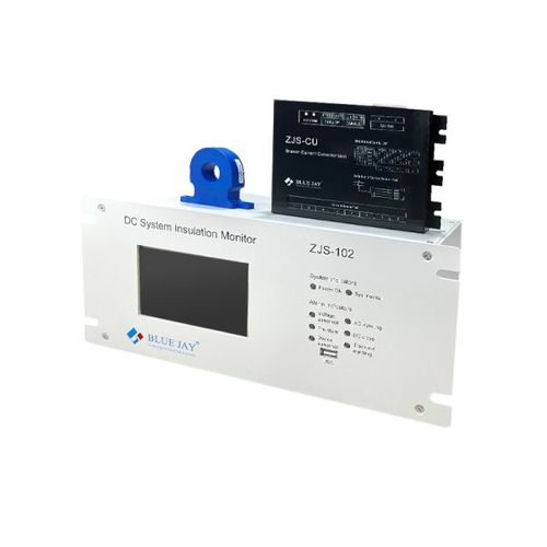 Aparato de control de aislamiento DC - ZJS-102 - Chongqing Blue Jay Technology Co. Ltd - RS485 / en riel DIN / Modbus