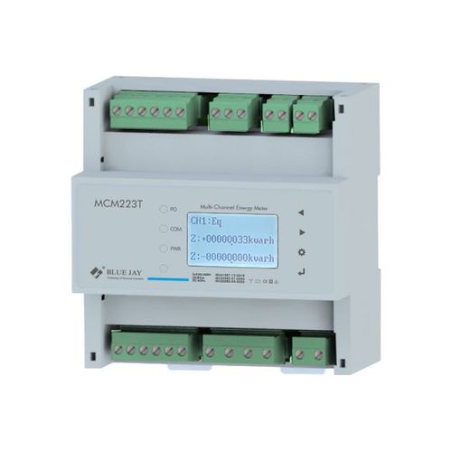 Dispositivo de medición de potencia contador eléctrico - MCM223T - Chongqing Blue Jay Technology Co. Ltd - digital / en riel DIN / monofásico