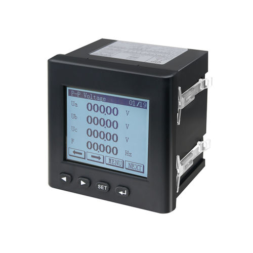 Contador de energía eléctrica trifásico - APM-96Q - Chongqing Blue Jay Technology Co. Ltd - para montaje sobre panel / RS-485 / con pantalla LCD