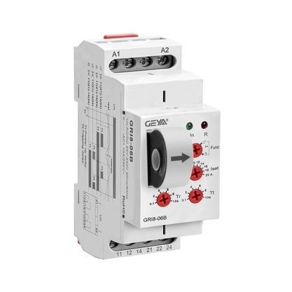 Relé de vigilancia de corriente - GRI8-06B - Zhejiang Geya Electrical Co., Ltd - 1NA/NC / AC/DC / motor