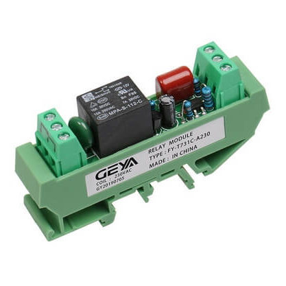 Módulo de relé DC - FY-T73 1C - Zhejiang Geya Electrical Co., Ltd - AC / de conmutación / en riel DIN