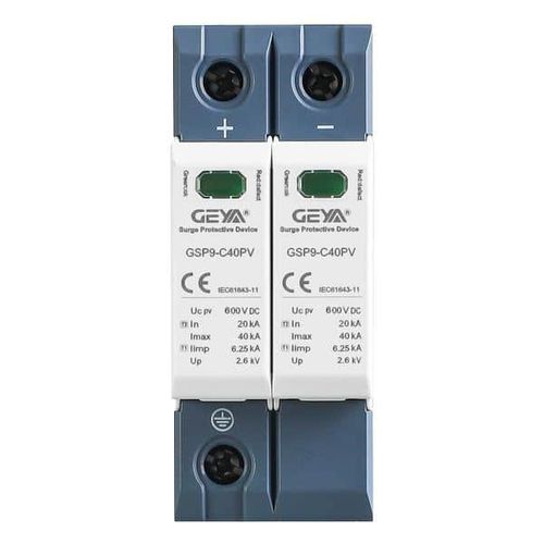 Caja de protector de sobretensión DC - GSP9-C40PV - Zhejiang Geya Electrical Co., Ltd - clase I / clase II / tipo 1 + 2